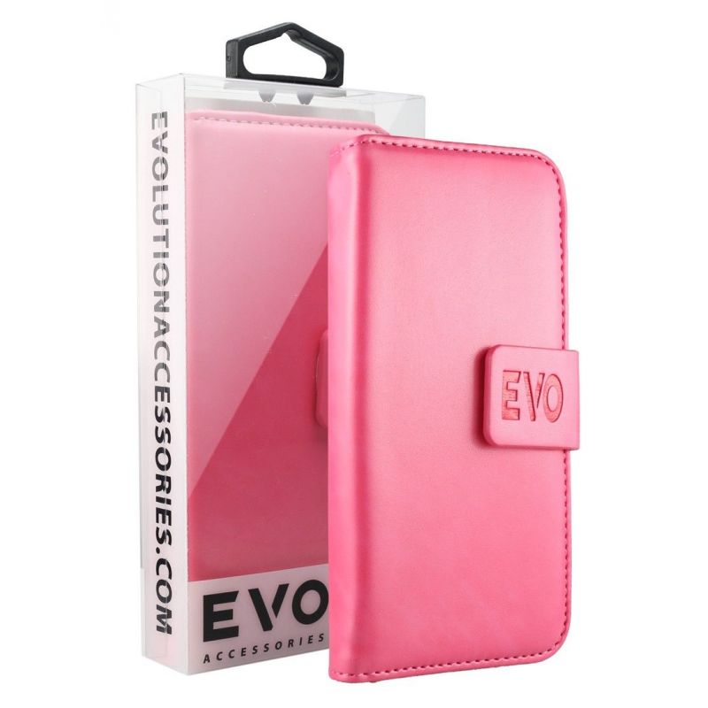 EVOLUTION Pink Book Case For iPhone 7 Plus EVOLUTION Pink Book Case For iPhone 7 Plus